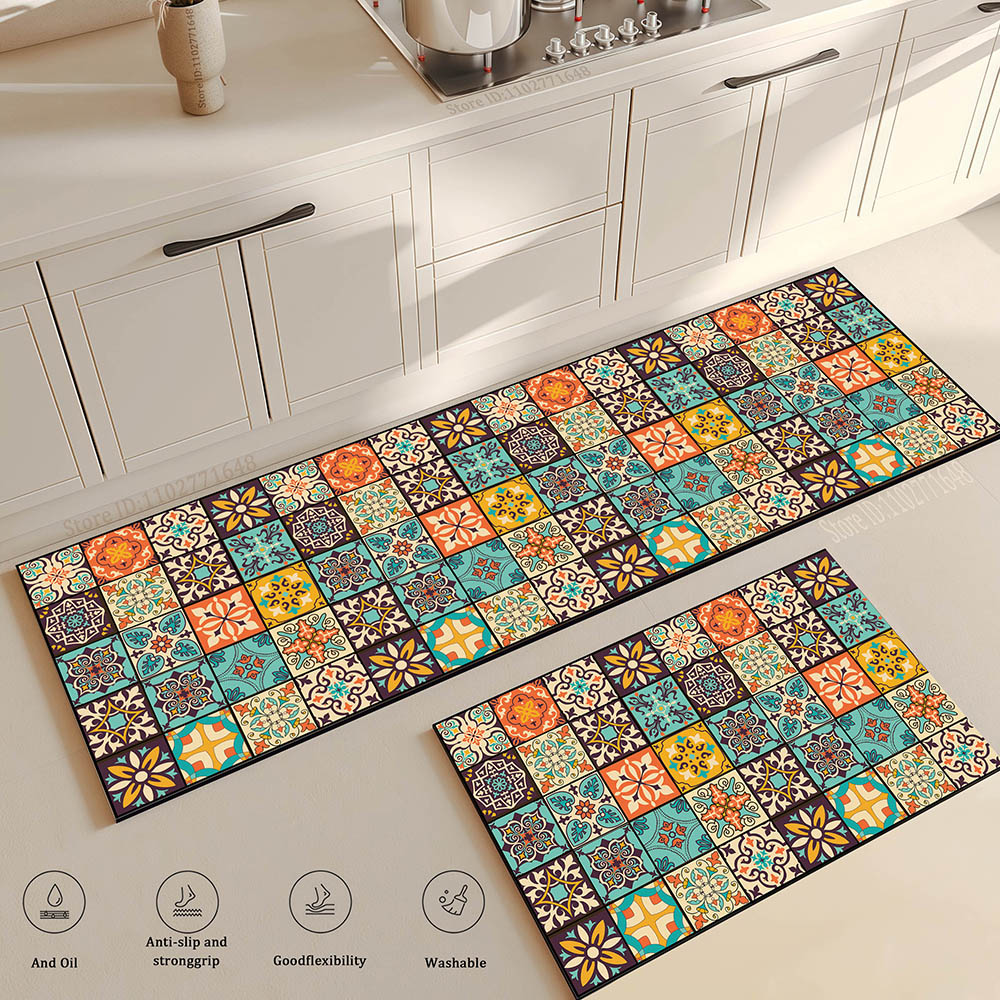Grand tapis de cuisine Long à  - Maranta Prayer Plant avis et prix