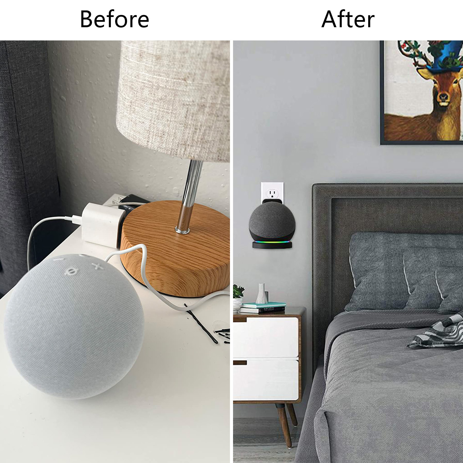 Support mural pour Echo Dot 4e - Amazon Speaker Echo Pop avis et prix